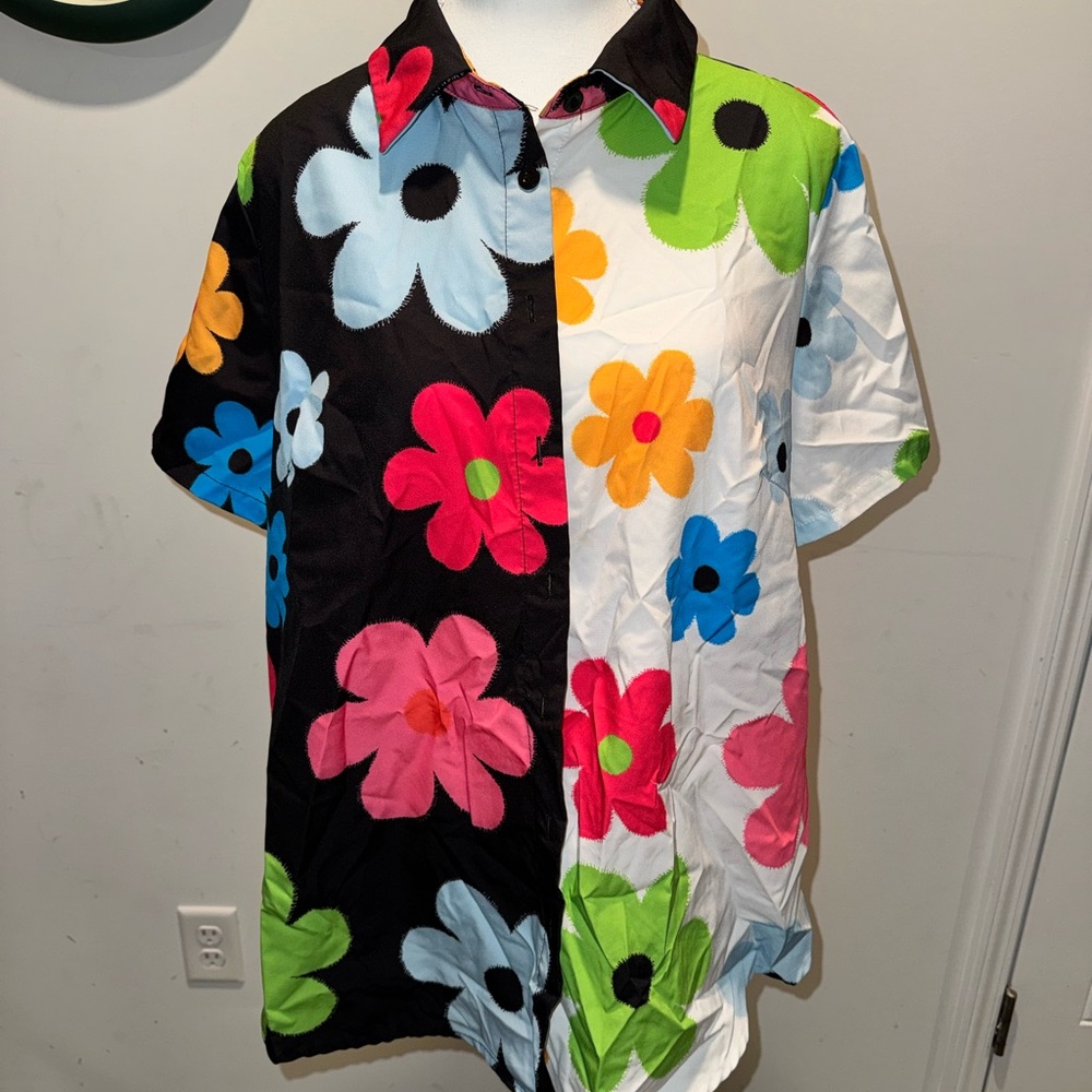 Colorful Floral Women’s Shirt